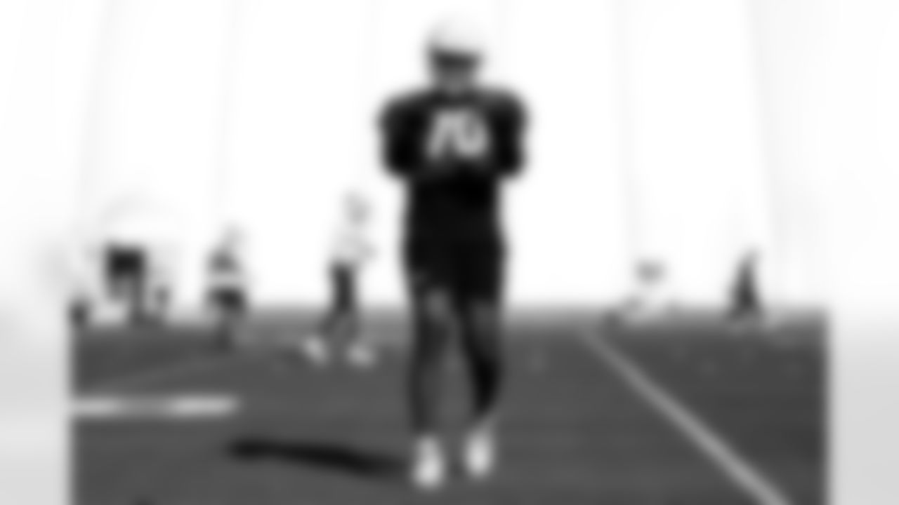 Arizona Cardinals offensive lineman Paris Johnson Jr. (70) during practice at the Dignity Health Training Facility on Wednesday, Dec. 3, 2025 in Tempe, AZ.