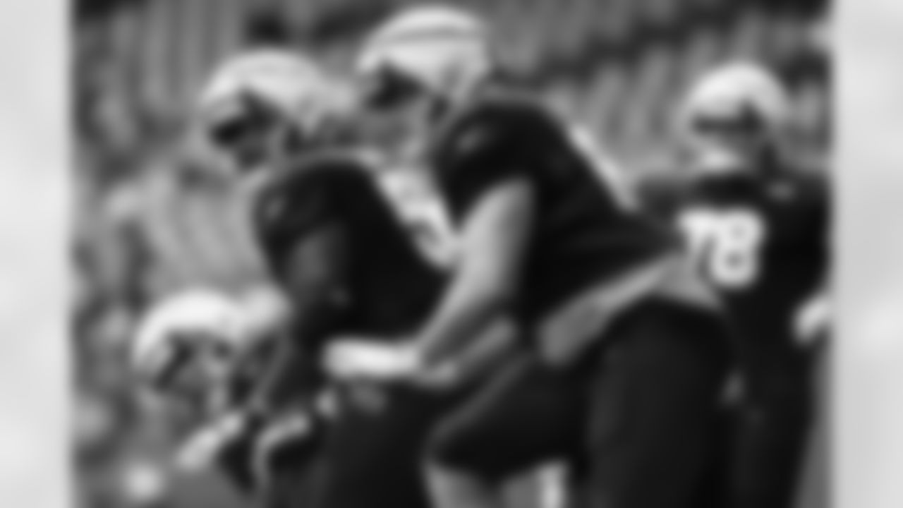 Arizona Cardinals offensive lineman Valentin Senn (69) during 2025 Training Camp on Monday, July 28, 2025 at State Farm Stadium.