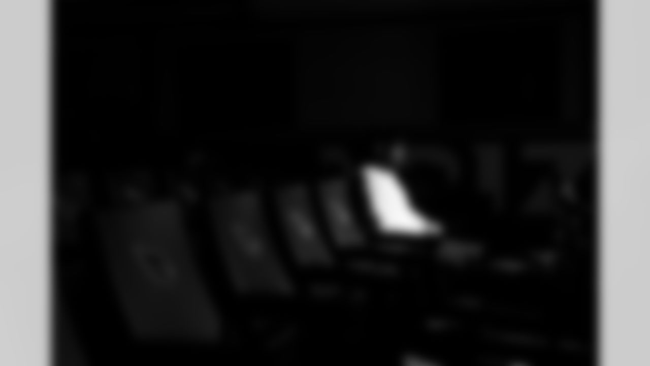 Behind-the-scenes of the 2025 Arizona Cardinals Schedule Release video on Wednesday, May 7, 2025 in Tempe, AZ.