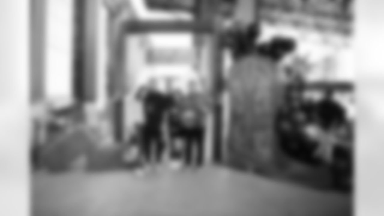 The Arizona Cardinals host a pregame tailgate during the inaugural Cardinals Premier Travel trip at PBR Texas on Monday, Nov. 3, 2025 in Arlington, TX.