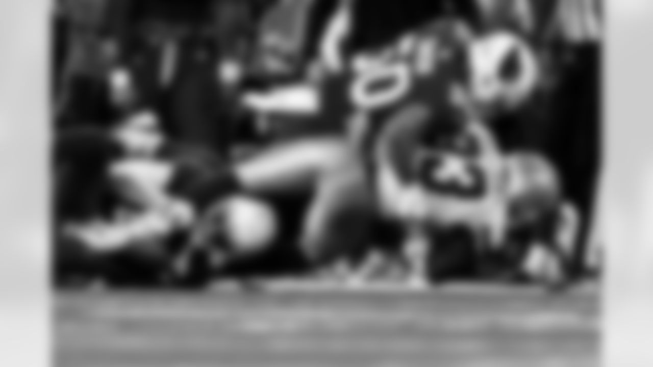 Arizona Cardinals linebacker Cody Simon (50) and Arizona Cardinals cornerback Will Johnson (0) during the Week 9 regular season game between the Arizona Cardinals and the Dallas Cowboys on Monday, Nov. 3, 2025 in Arlington, TX.