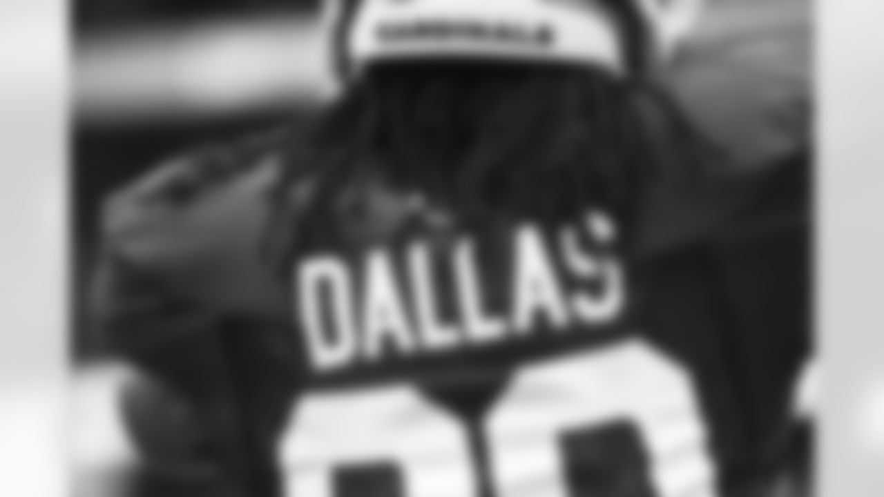 Arizona Cardinals running back DeeJay Dallas (20) during 2024 Cardinals Training Camp at State Farm Stadium on Wednesday, August 7, 2024.