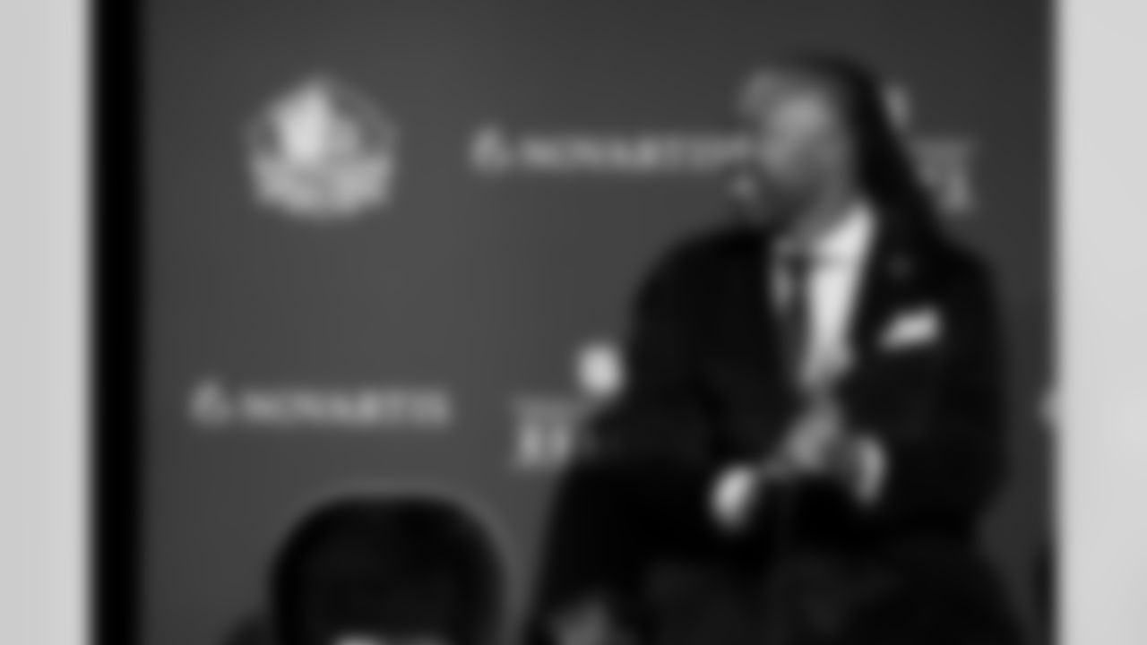 2026 Pro Football Hall of Fame inductee and former Arizona Cardinals wide receiver Larry Fitzgerald during NFL Honors at the Palace of Fine Arts on Thursday, Feb. 5, 2026 in San Francisco, CA.