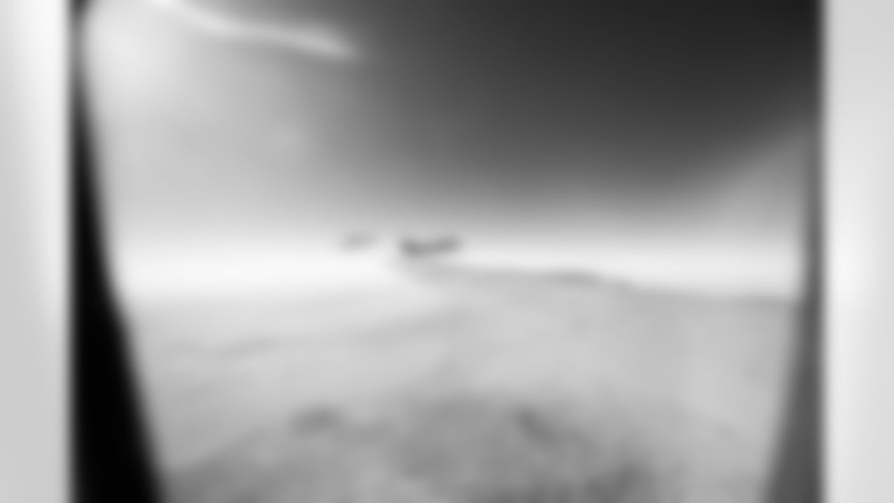 The Arizona Cardinals host TAPS, the Pat Tillman Foundation, Cox Charities, Folds of Honor, and civics educators on a KC-135 Stratotanker incentive flight featuring in-air refueling at Goldwater Air National Guard Base on Tuesday, Dec. 2, 2025 in Phoenix, AZ.