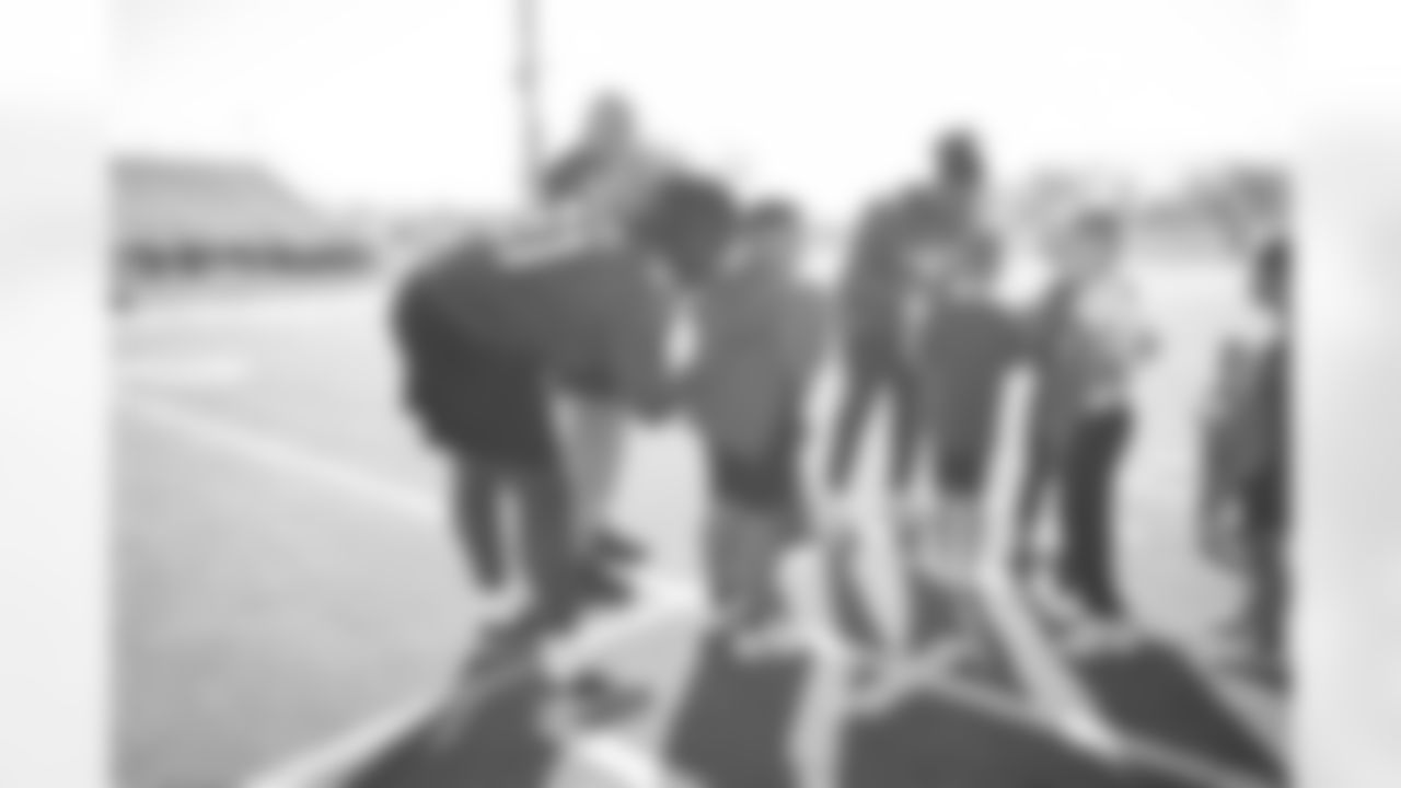 The Arizona Cardinals host a Youth Football Camp at Cesar Chavez High School presented by State Farm on Tuesday, Dec. 16, 2025 in Laveen Village, AZ.