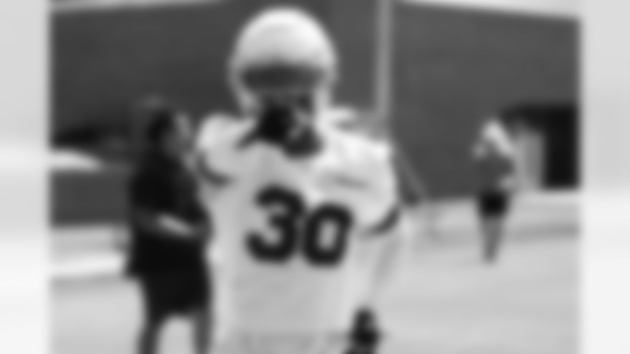 Arizona Cardinals cornerback Darren Hall (30) during 2025 Minicamp at the Dignity Health Training Facility on Wednesday, June 11, 2025 in Tempe, AZ.
