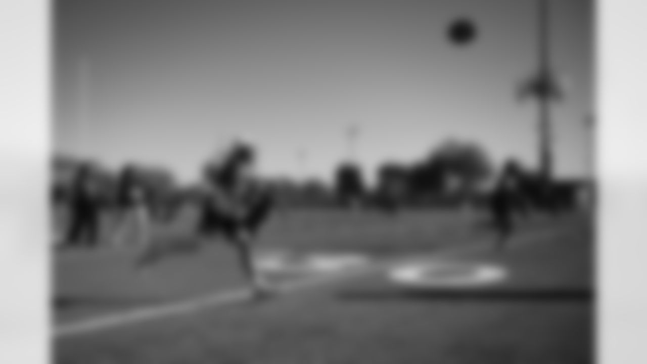 The Arizona Cardinals host a Youth Football Camp at Cesar Chavez High School presented by State Farm on Tuesday, Dec. 16, 2025 in Laveen Village, AZ.