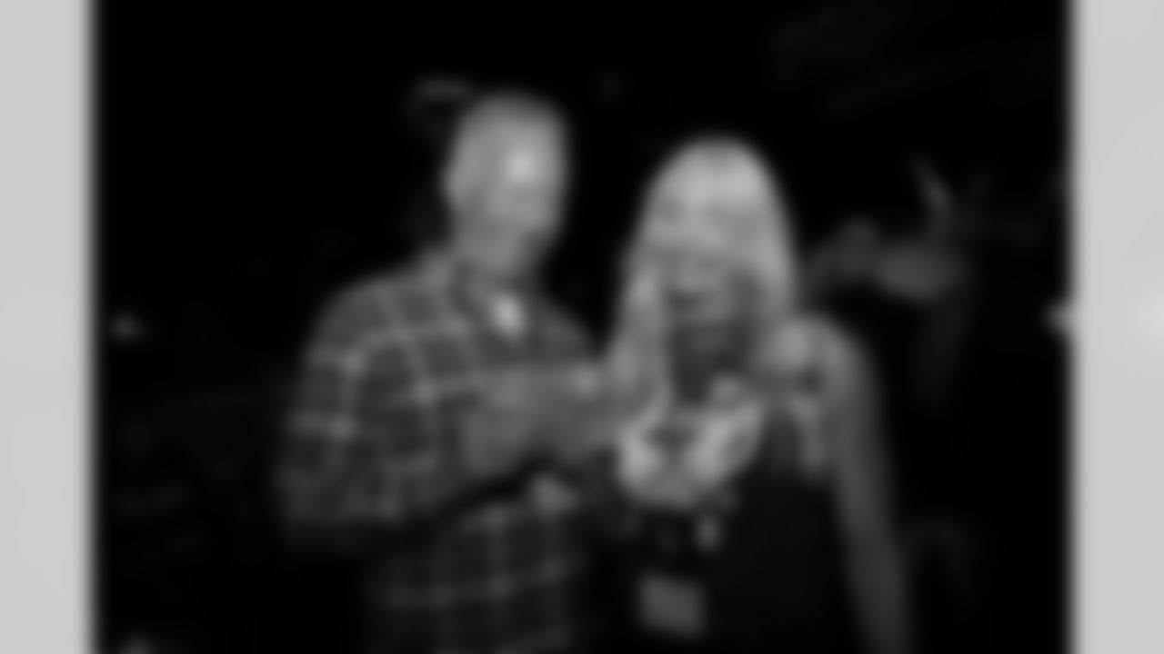 The Arizona Cardinals host a happy hour at Happiest Hour during the inaugural Cardinals Premier Travel trip to Dallas on Sunday, Nov. 2, 2025 in Dallas, TX.