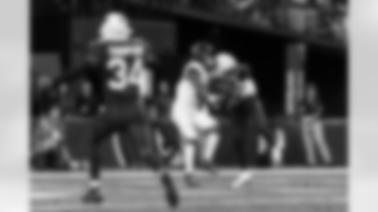 Arizona Cardinals cornerback Garrett Williams (21) during the Week 12 regular season game between the Arizona Cardinals and the Jacksonville Jaguars on Sunday, Nov. 23, 2025 at State Farm Stadium.