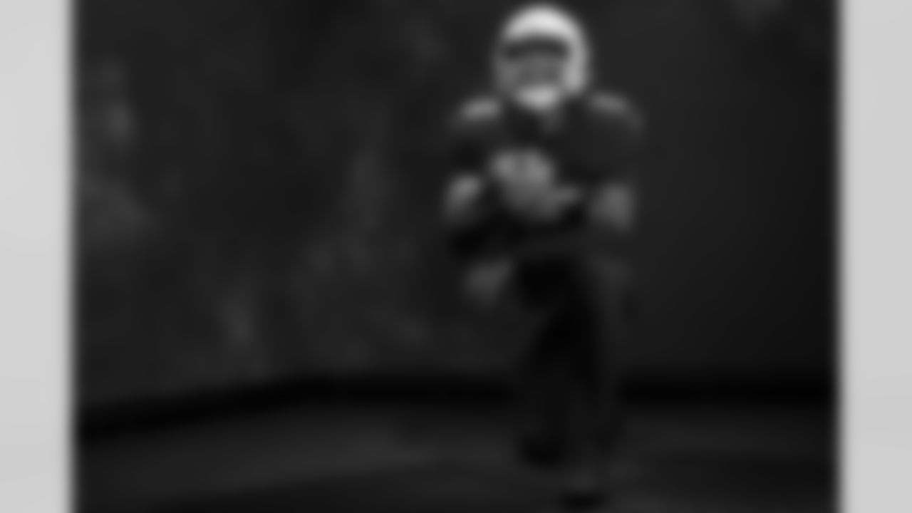 Arizona Cardinals running back James Conner (6) during 2025 Media Day on Monday, June 9, 2025 in Tempe, AZ.