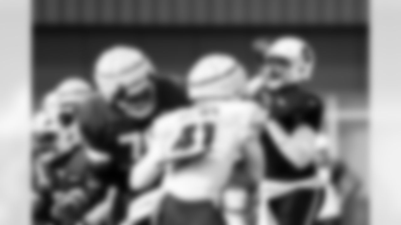 Arizona Cardinals quarterback Jacoby Brissett (7) during practice at the Dignity Health Training Facility on Thursday, Nov. 20, 2025 in Tempe, AZ.