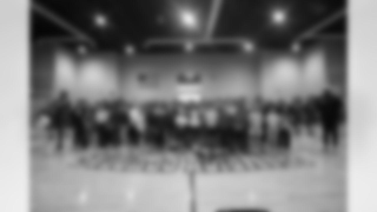 The Arizona Cardinals partner with notMYkid to host a Mental Health Matters Day at Champion Schools on Friday, May 9, 2025 in Chandler, AZ.
