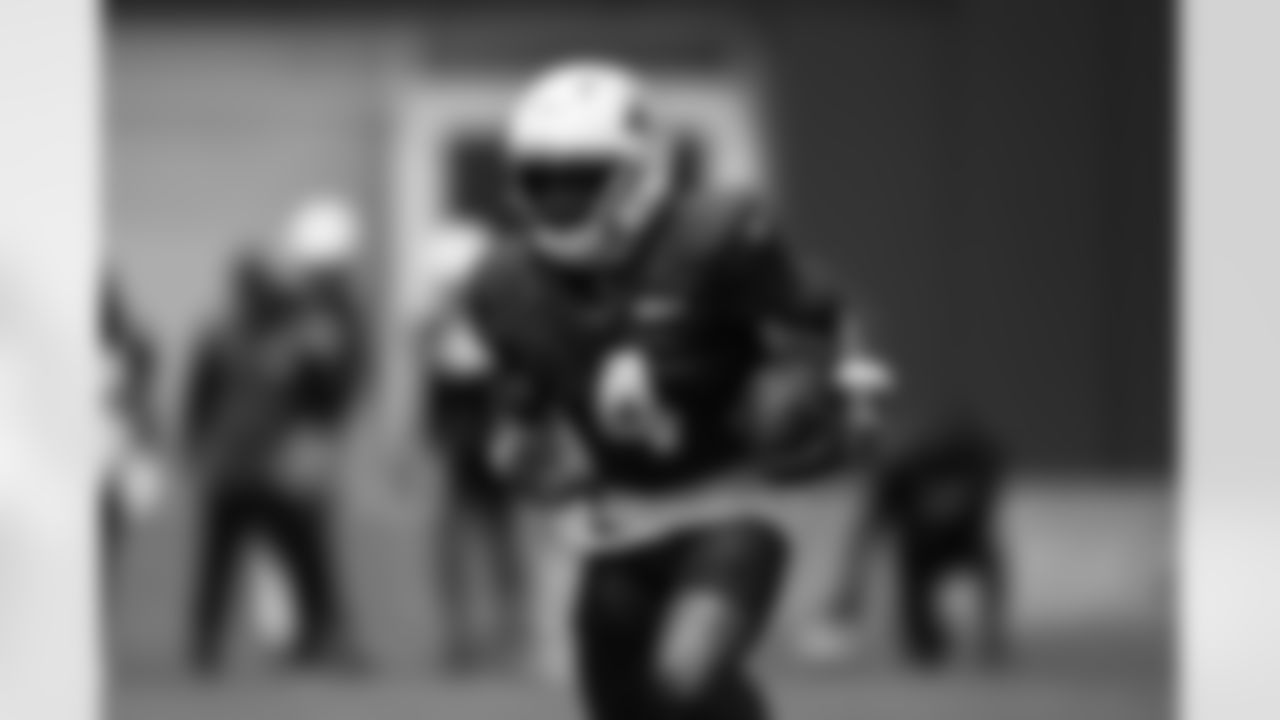 Arizona Cardinals wide receiver Greg Dortch (4) during practice at the Dignity Health Training Facility on Thursday, Sep. 18, 2025 in Tempe, AZ.