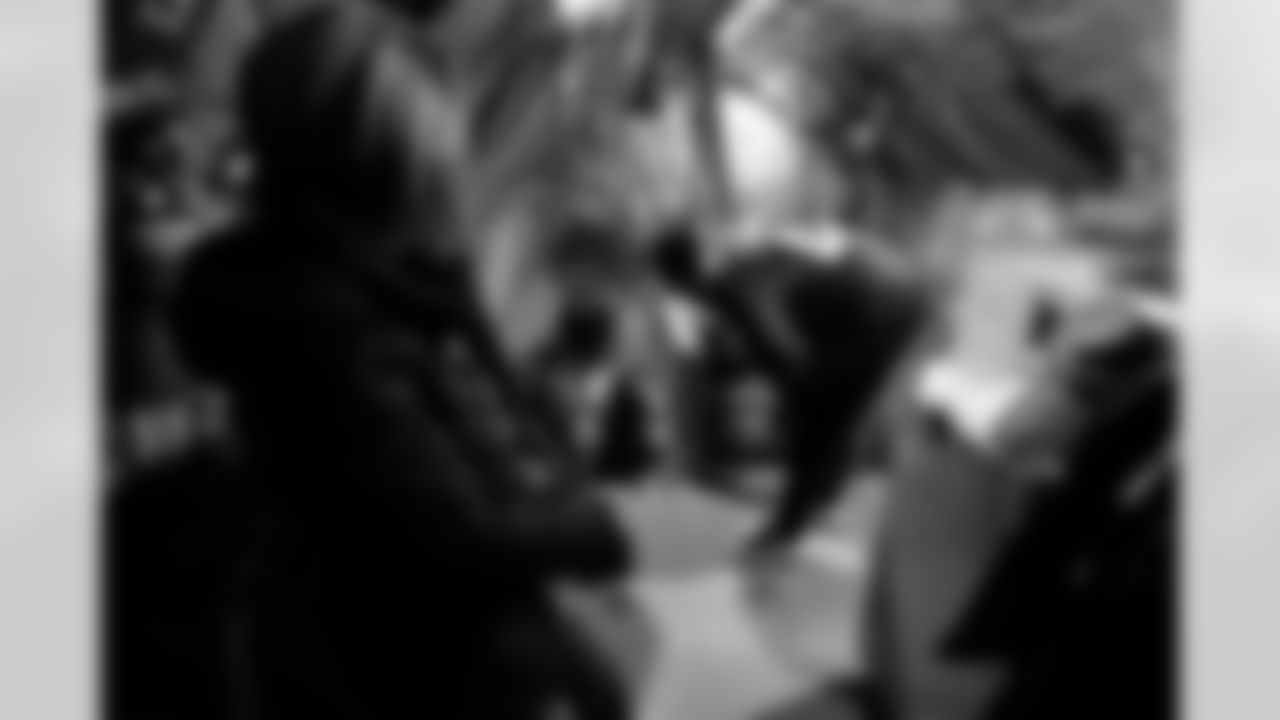 The Arizona Cardinals host TAPS, the Pat Tillman Foundation, Cox Charities, Folds of Honor, and civics educators on a KC-135 Stratotanker incentive flight featuring in-air refueling at Goldwater Air National Guard Base on Tuesday, Dec. 2, 2025 in Phoenix, AZ.