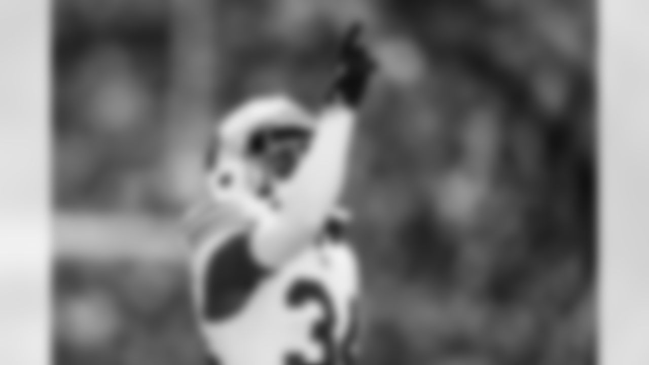 Arizona Cardinals safety Jalen Thompson (34) during the Week 10 regular season game between the Arizona Cardinals and the Seattle Seahawks on Sunday, Nov. 9, 2025 in Seattle, WA.