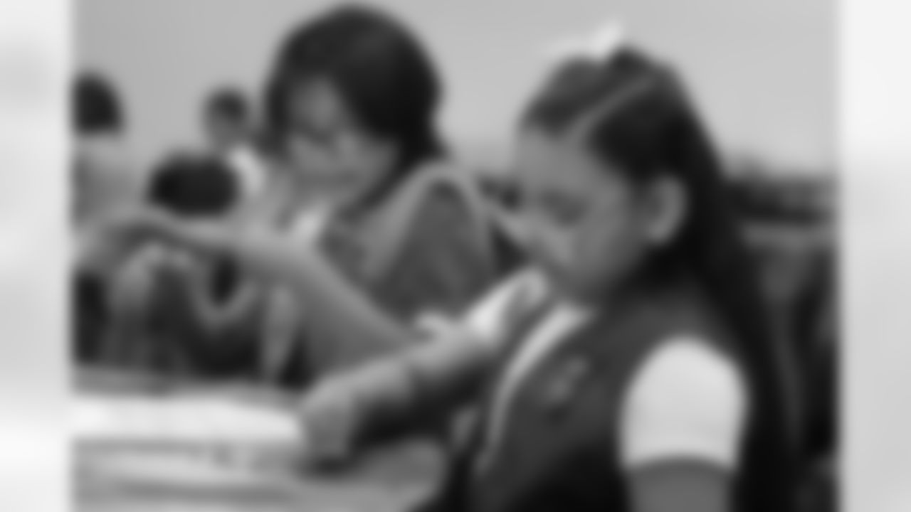 The Arizona Cardinals host Girl Scouts from Arizona Cactus-Pine to celebrate Native American Heritage Month at the Heard Museum on Thursday, Nov 23, 2023 in Phoenix, AZ.