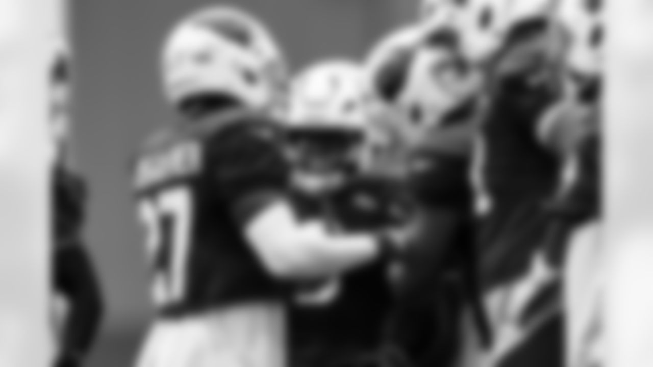 Arizona Cardinals safety Budda Baker (3) during practice at the Dignity Health Training Facility on Thursday, Oct. 9, 2025 in Tempe, AZ.