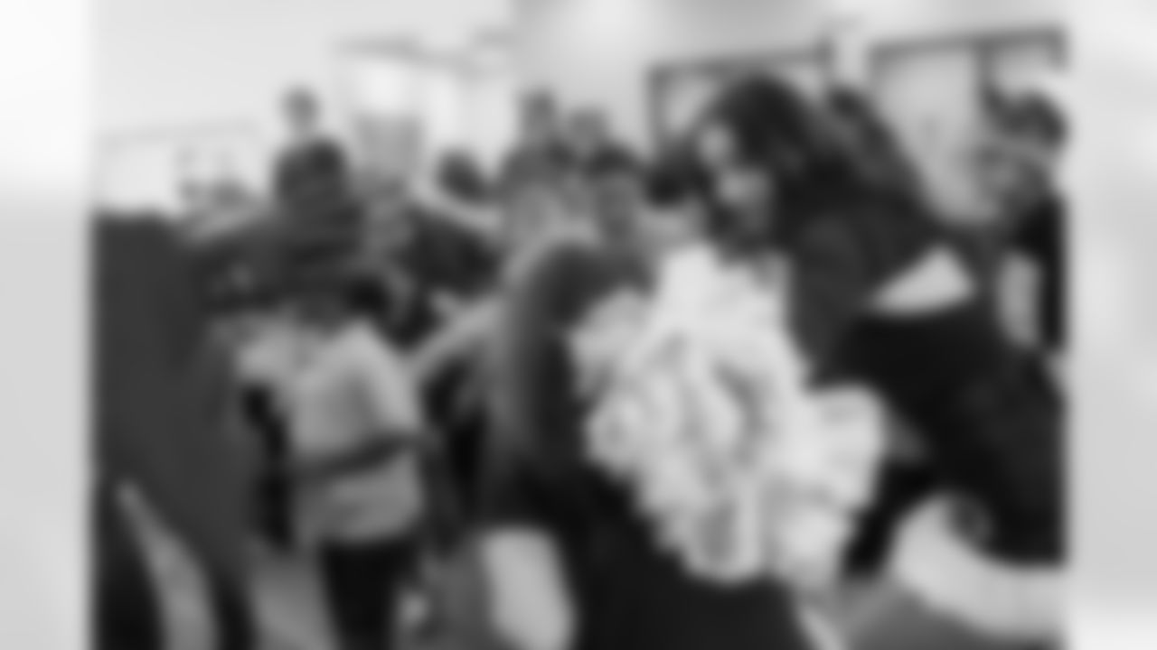 The Arizona Cardinals host a Milk and Cookies at Frank Elementary School presented by SRP and Albertsons-Safeway on Wednesday, Dec. 17, 2025 in Tempe, AZ.