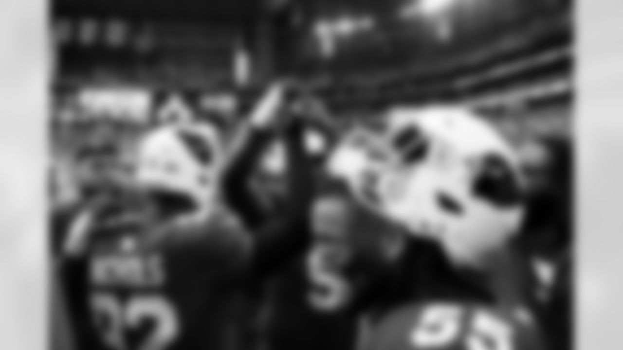 The Arizona Cardinals during the Week 7 regular season game between the Arizona Cardinals and the Green Bay Packers on Sunday, Oct. 19, 2025 at State Farm Stadium.