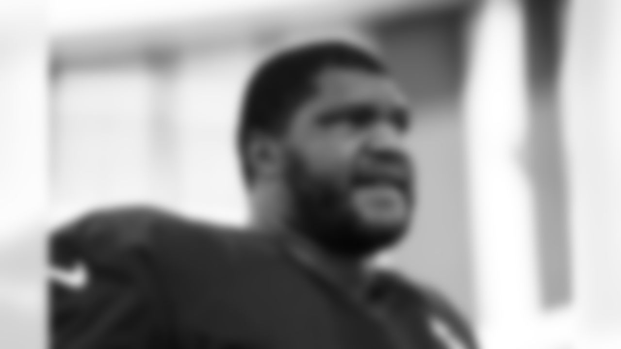 Arizona Cardinals defensive lineman Calais Campbell (93) during practice before the Week 2 preseason game between the Arizona Cardinals and the Denver Broncos on Thursday, Aug. 14, 2025 in Englewood, CO.