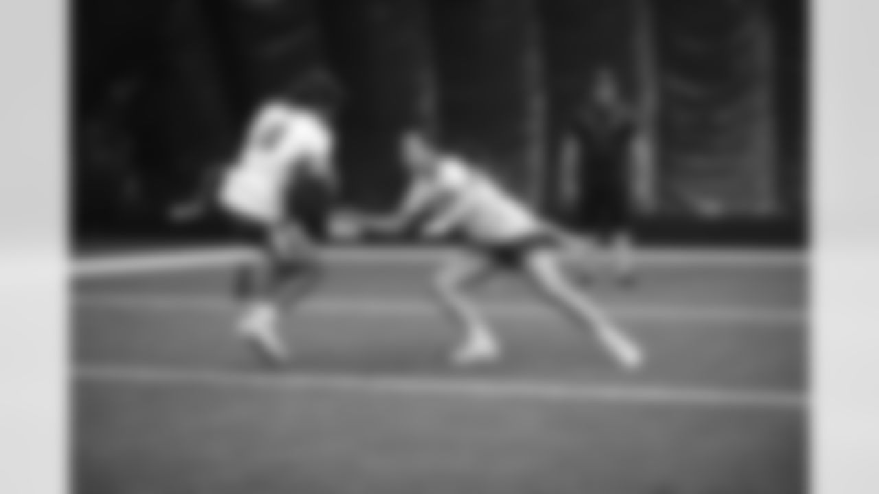 The Arizona Cardinals host local high school girls flag football teams for a skills and education camp Saturday, June 1, 2024 in Tempe, AZ.