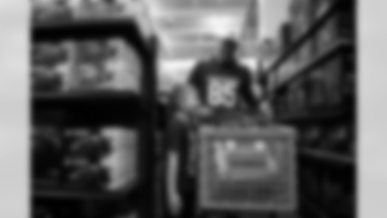 The Arizona Cardinals and Desert Financial Credit Union host a holiday shopping event at SCHEELS Chandler on Tuesday, Dec. 9, 2025 in Chandler, AZ.