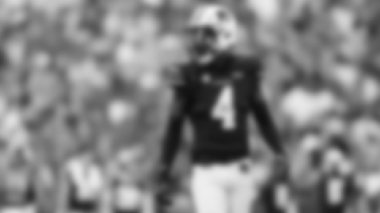 Auburn cornerback D.J. James lines up for a play during the first half an NCAA college football game against Mississippi State Saturday, Oct. 28, 2023, in Auburn, Ala. (AP Photo/ Butch Dill)