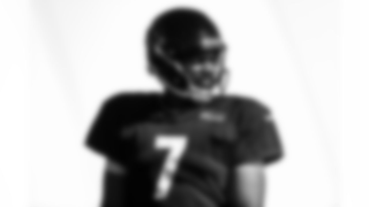 Arizona Cardinals quarterback Jacoby Brissett (7) during practice at the Dignity Health Training Facility on Thursday, Nov. 13, 2025 in Tempe, AZ.