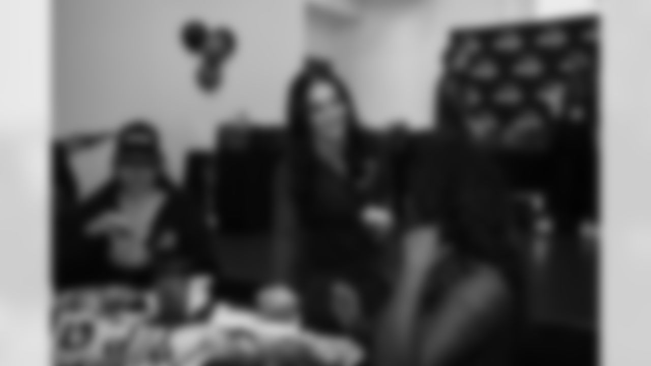 The Arizona Cardinals and Phoenix Rescue Mission host families for a Thanksgiving meal event on Monday, Nov. 24, 2025 in Phoenix, AZ.