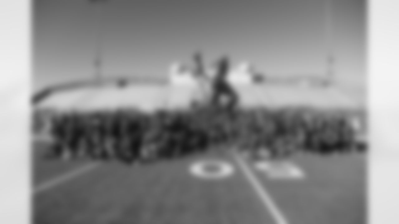 The Arizona Cardinals host a Youth Football Camp at Cesar Chavez High School presented by State Farm on Tuesday, Dec. 16, 2025 in Laveen Village, AZ.