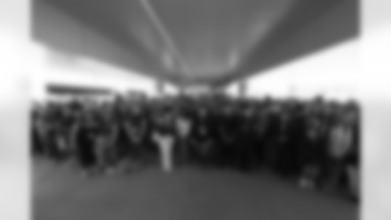 The Arizona Cardinals host the Civics Matters Send-off at Sky Harbor Airport on Wednesday, June 4, 2025 in Phoenix, AZ.