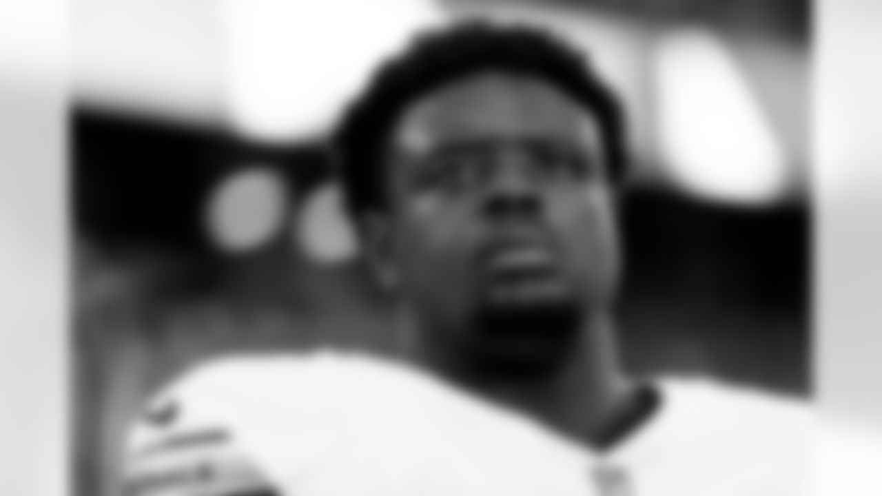 Arizona Cardinals offensive lineman Christian Jones (75) during the Week 16 regular season game between the Arizona Cardinals and the Atlanta Falcons on Sunday, Dec. 21, 2025 at State Farm Stadium.