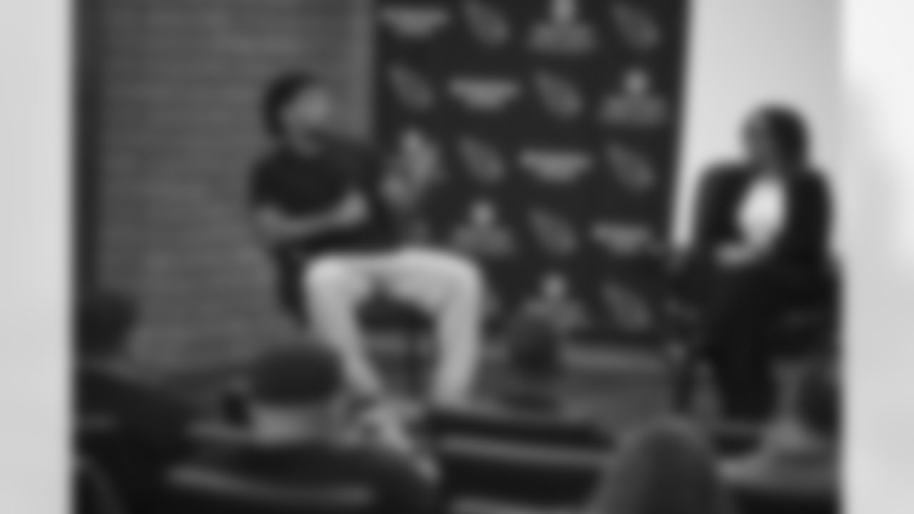 The Arizona Cardinals host local coaches for a sit-down with Positive Coaching Alliance on Tuesday, May 21, 2024 in Tempe, AZ.