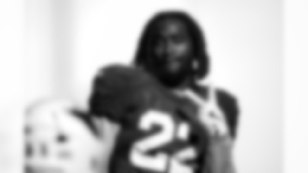 Arizona Cardinals running back Michael Carter (22) during practice at the Dignity Health Training Facility on Thursday, Dec. 4, 2025 in Tempe, AZ.