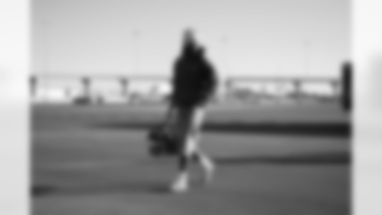 Arizona Cardinals cornerback Kei'Trel Clark (13) travels to Tampa before the Week 13 regular season game against the Tampa Bay Buccaneers on Saturday, Nov. 29, 2025 in Phoenix, AZ.