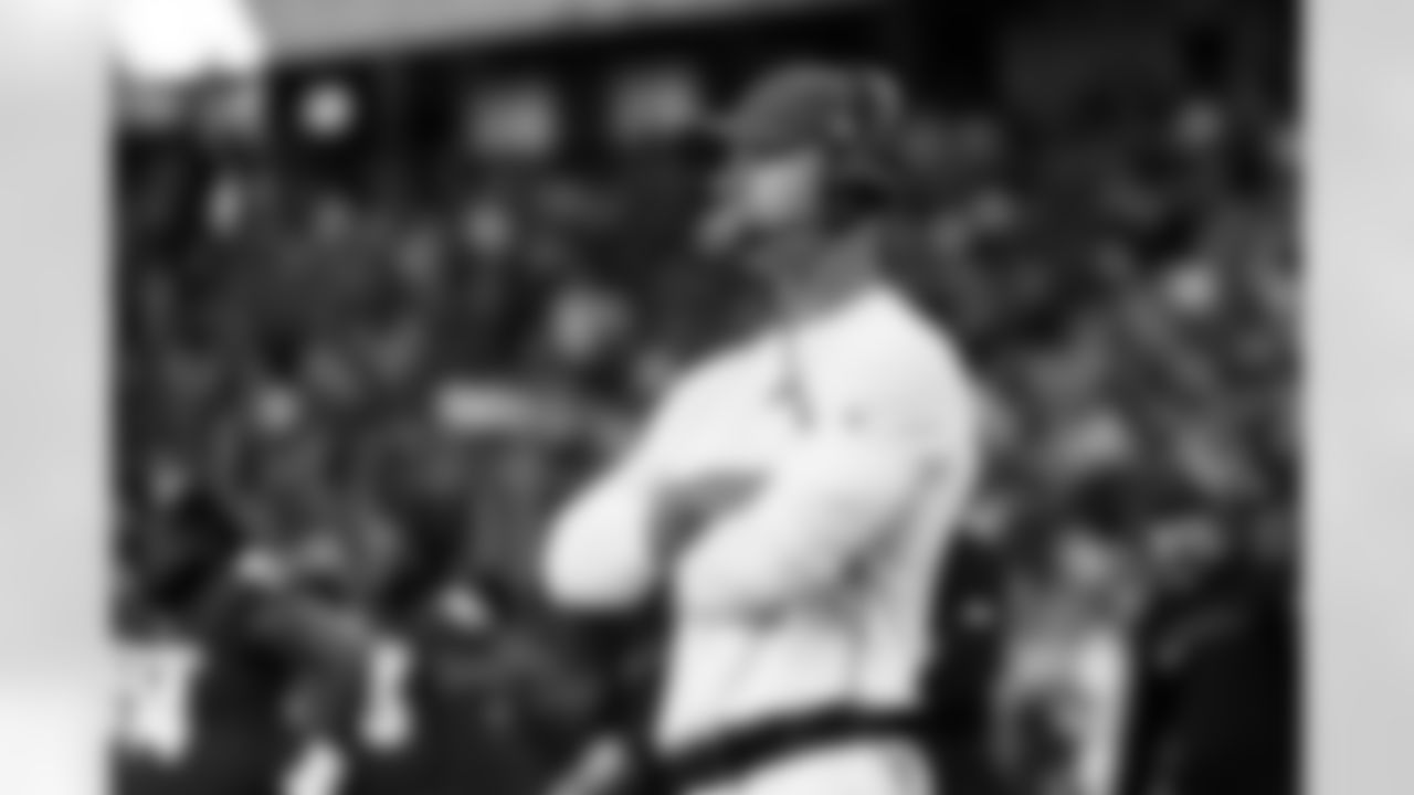 Arizona Cardinals Head Coach Jonathan Gannon during the Week 14 regular season game between the Arizona Cardinals and the Los Angeles Rams on Sunday, Dec. 7, 2025 at State Farm Stadium.