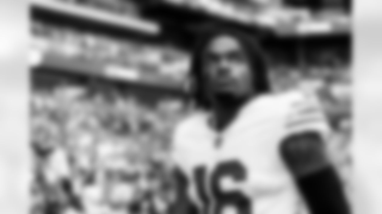 Arizona Cardinals cornerback Max Melton (16) during the Week 6 regular season game between the Arizona Cardinals and the Indianapolis Colts on Sunday, Oct. 12, 2025 in Indianapolis, IN.