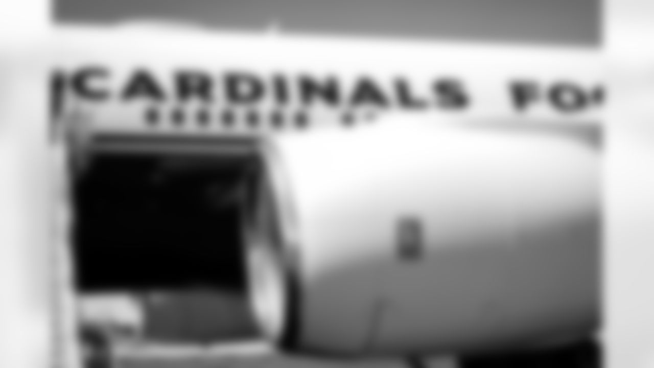 Team plane before the Week 9 regular season game between the Arizona Cardinals and the Dallas Cowboys on Sunday, Nov. 2, 2025 in Arlington, TX.