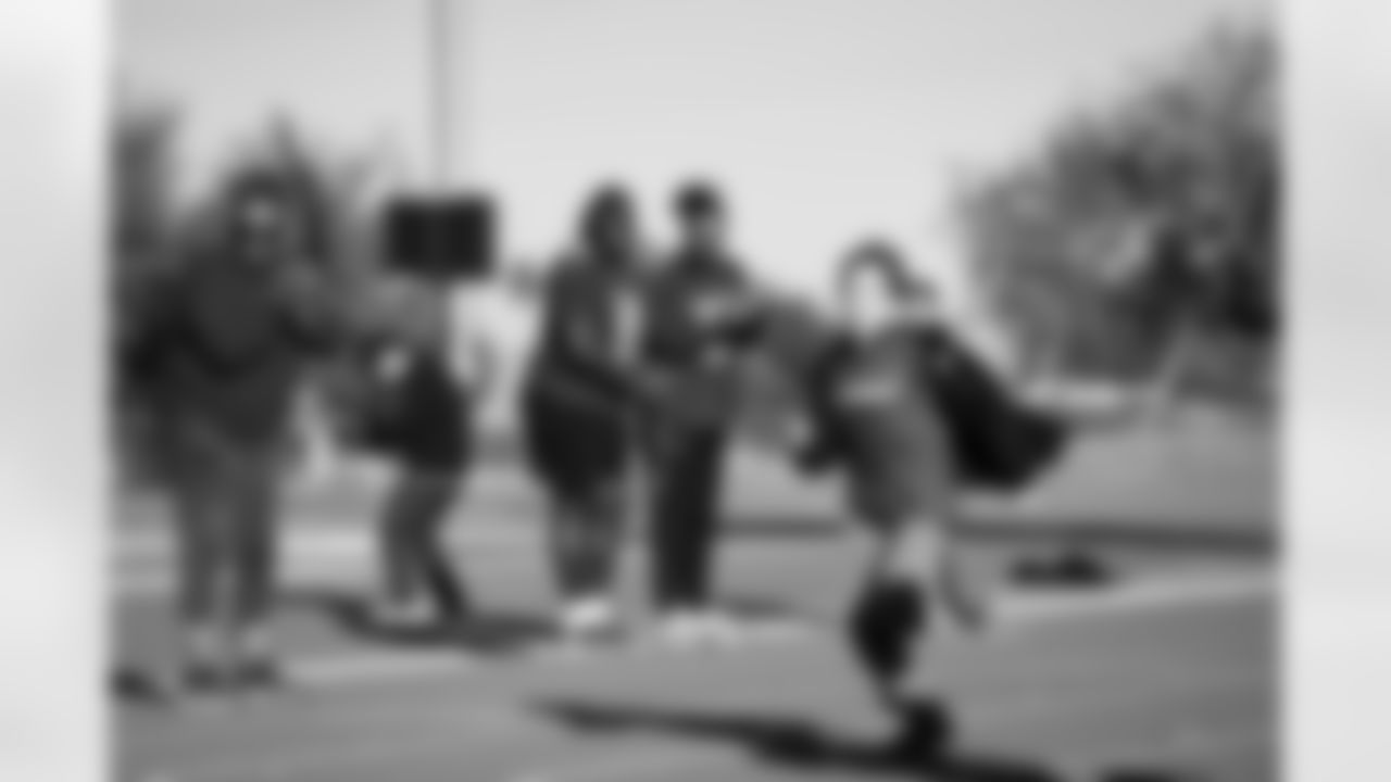 The Arizona Cardinals host a Youth Football Camp at Cesar Chavez High School presented by State Farm on Tuesday, Dec. 16, 2025 in Laveen Village, AZ.