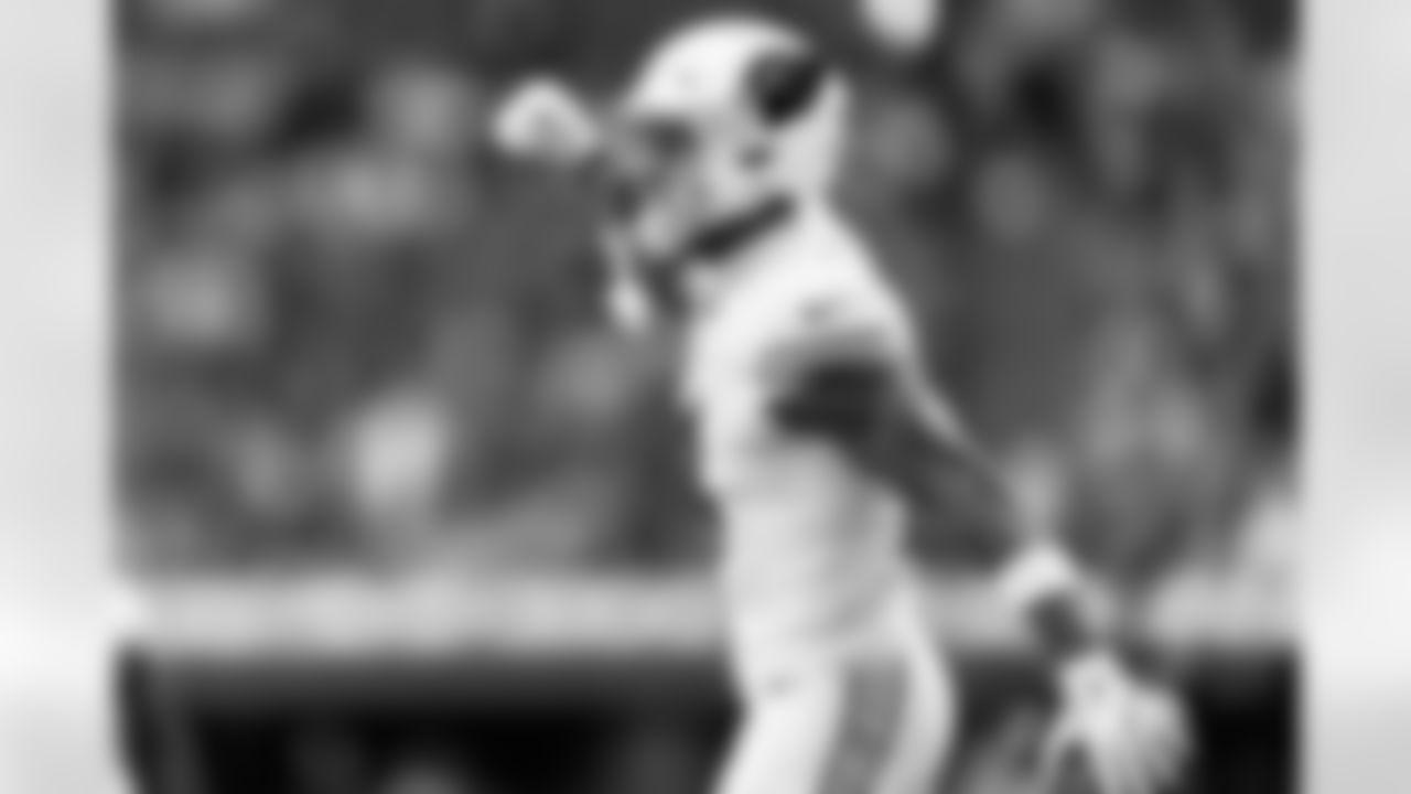 Arizona Cardinals wide receiver Michael Wilson (14) during the Week 6 regular season game between the Arizona Cardinals and the Indianapolis Colts on Sunday, Oct. 12, 2025 in Indianapolis, IN.
