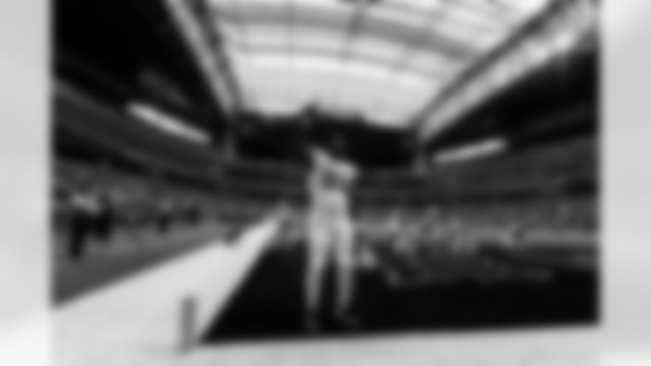 Arizona Cardinals defensive lineman Calais Campbell (93) during the Week 15 regular season game between the Arizona Cardinals and the Houston Texans on Sunday, Dec. 14, 2025 in Houston, TX.