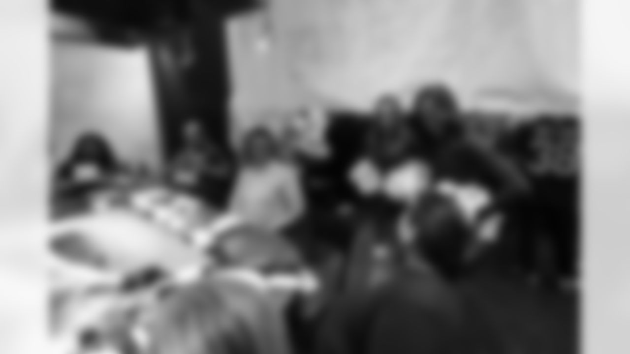 The Arizona Cardinals host veterans, members from the Pat Tillman Foundation, Civics leaders, and TAPS members at Benihana to honor those who serve on Monday, Nov. 10, 2025 in Tempe, AZ.