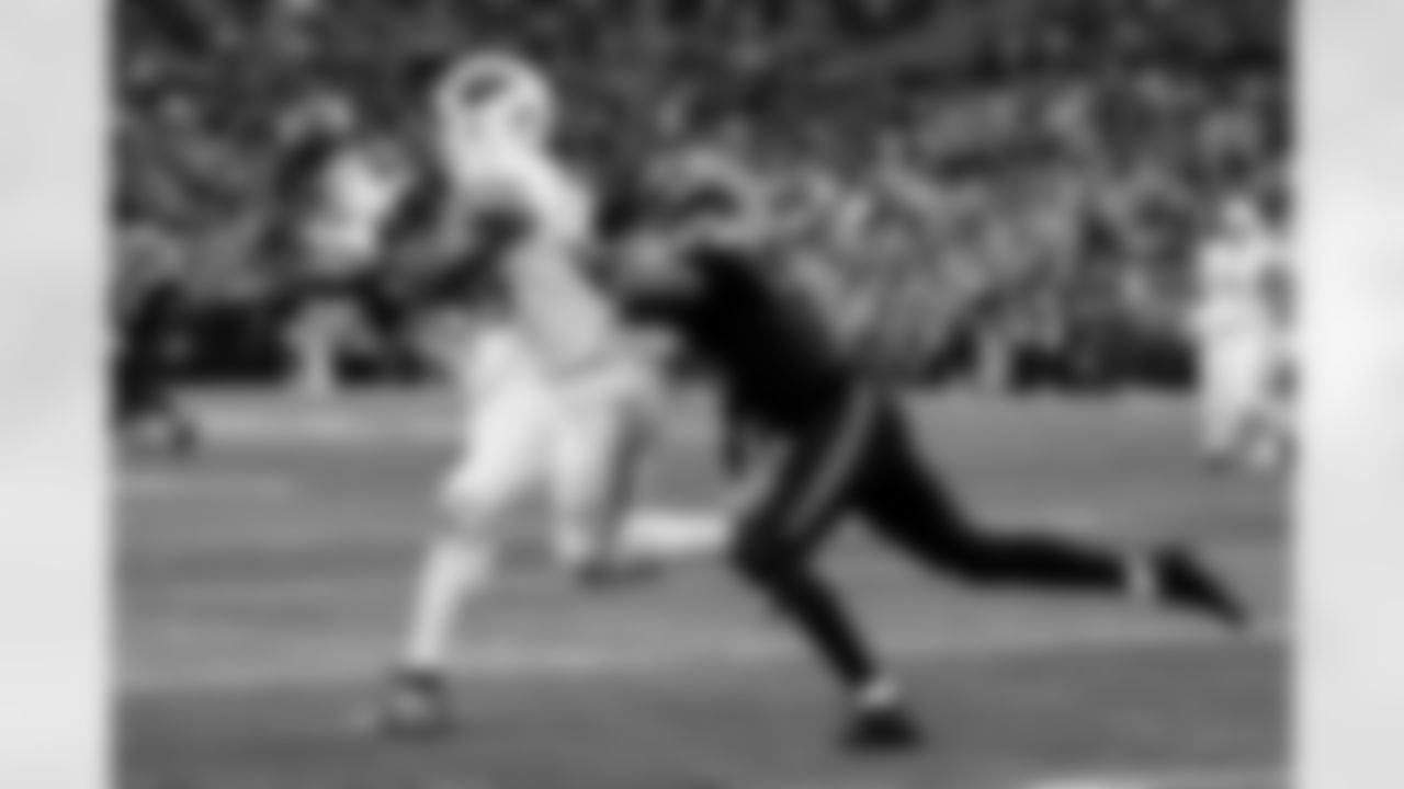 Arizona Cardinals tight end Elijah Higgins (84) during the Week 10 regular season game between the Arizona Cardinals and the Seattle Seahawks on Sunday, Nov. 9, 2025 in Seattle, WA.