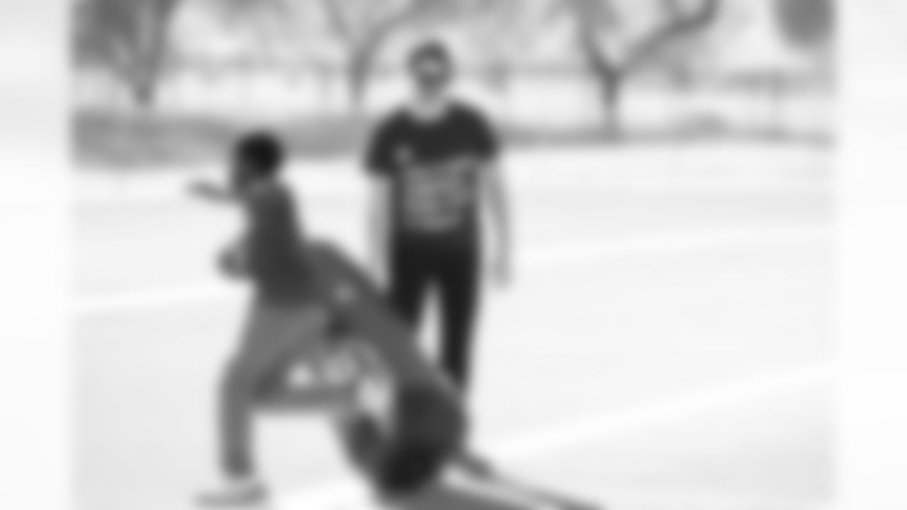 The Arizona Cardinals host a Youth Football Camp at Cesar Chavez High School presented by State Farm on Tuesday, Dec. 16, 2025 in Laveen Village, AZ.