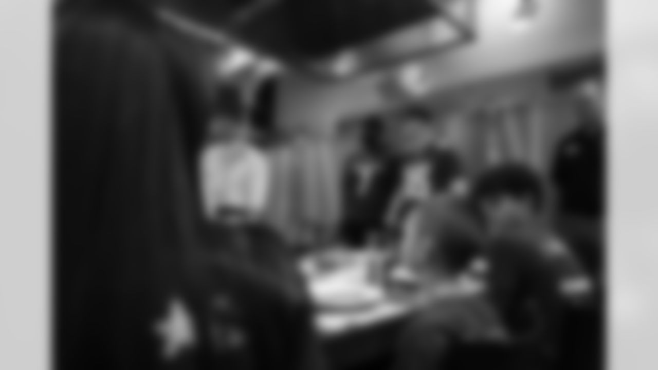 The Arizona Cardinals host veterans, members from the Pat Tillman Foundation, Civics leaders, and TAPS members at Benihana to honor those who serve on Monday, Nov. 10, 2025 in Tempe, AZ.