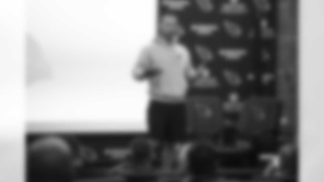 The Arizona Cardinals host local coaches for a sit-down with Positive Coaching Alliance on Tuesday, May 21, 2024 in Tempe, AZ.