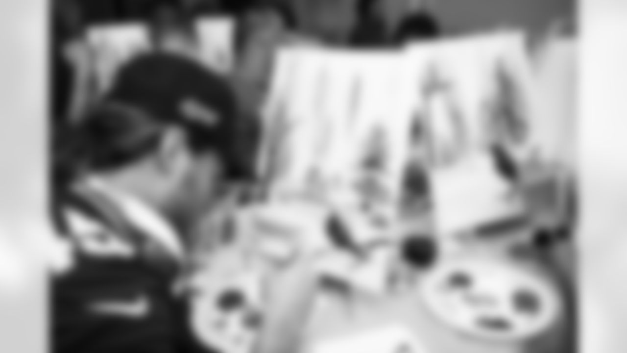 The Arizona Cardinals host a Crucial Catch Paint 'n Sip at Mini Social on Tuesday, Sep. 24, 2024 in Scottsdale, AZ.