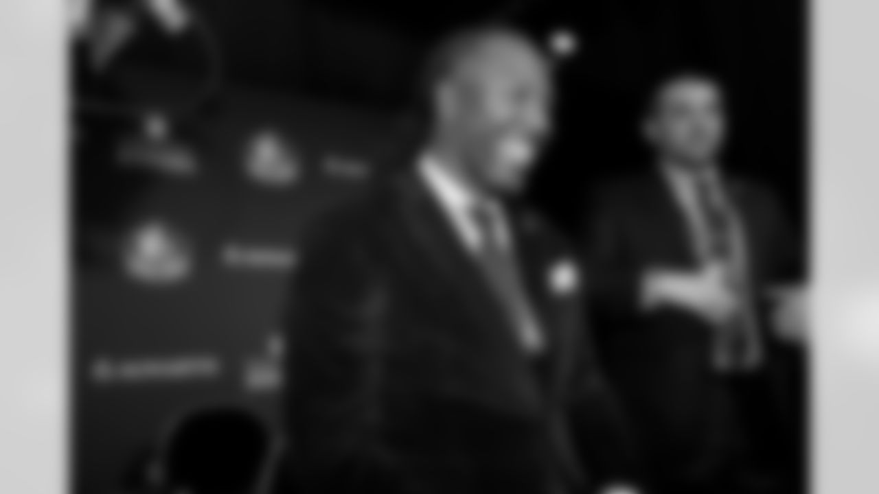 2026 Pro Football Hall of Fame inductee and former Arizona Cardinals wide receiver Larry Fitzgerald during NFL Honors at the Palace of Fine Arts on Thursday, Feb. 5, 2026 in San Francisco, CA.