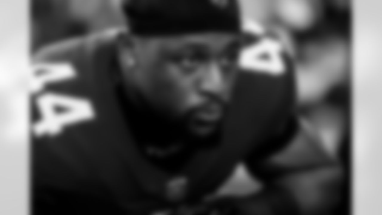 Arizona Cardinals linebacker Owen Pappoe (44) during the Week 14 regular season game between the Arizona Cardinals and the Los Angeles Rams on Sunday, Dec. 7, 2025 at State Farm Stadium.