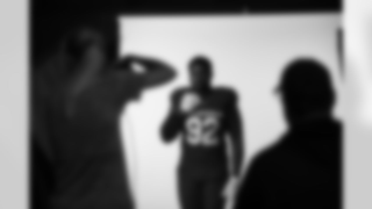 Arizona Cardinals defensive lineman Bilal Nichols (92) during the 2024 Media Day on Monday, June 10, 2024 in Tempe, AZ.